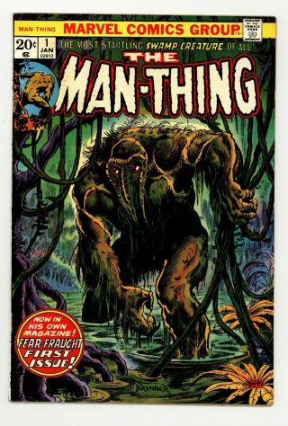Man - Thing 1 F,  2nd Appearance Of Howard The Duck