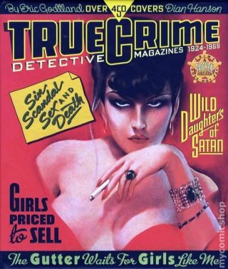 True Crime Detective Magazines 1924 - 1969 Hc 1 - 1st Vf 2008 Stock Image
