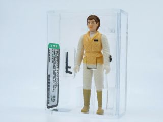 Vintage 1980 Kenner Star Wars Action Figure Princess Leia Hoth Red Hair Afa 85