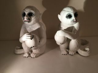 Italian Ceramic Monkey Figure (elvis Presley)