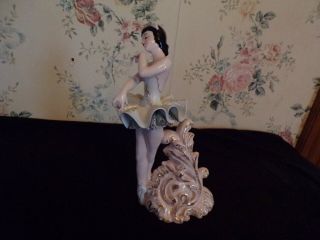 Armani Florence Ceramics Figurine Ballet Dancer Rare
