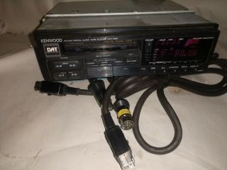 Kenwood KDT - 99R Dat Tape Player Car stereo rare vintage digital audio 2
