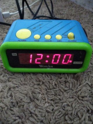 Vintage Westclox Alarm Clock Model No.  66704