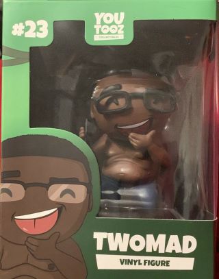Twomad 23 Youtooz Collectable Vinyl Figure (rare) Code Unscratched
