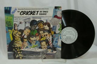 Cricket In Times Square Lp Vinyl Audiobook George Selden Newberry Awards Records