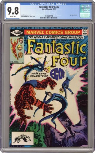 Fantastic Four 235 Cgc 9.  8 1981 3699630008