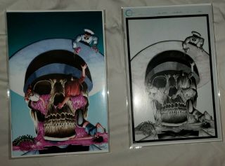 Ice Cream Man 24 Morales Exclusive Color/ Virgin Variant Set Nm,  In Hand Mylar