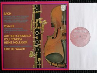 Philips 6500 119 Stereo - Bach Vivaldi Violin Concertos Arthur Grumiaux