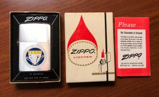 Vintage 1972 Zippo Vietnam War Era Uss Bagley De - 1069 Lighter
