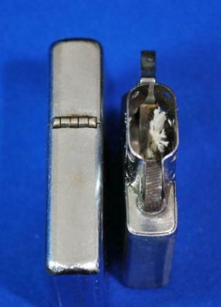 Zippo Lighter 1969 EMBASSY OF THE USA Asuncion Paraguay Brushed Chrome 3