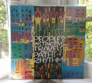 A Tribe Called Quest " Peoples Instinctive.  " Lp 2x12 " Jive Records 96 