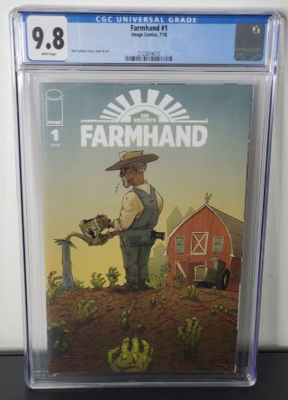 Farmhand 1 Cgc 9.  8 | Image 2018 | 1st Print | Rob Guillory