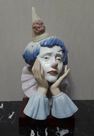 Lladro Clown Head