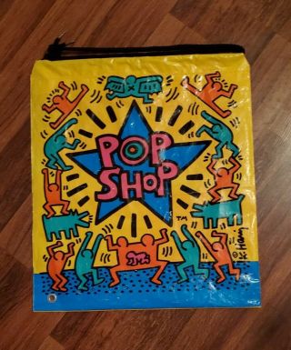 Keith Haring Vintage Bag From Pop Shop Nyc 1985 Awesome