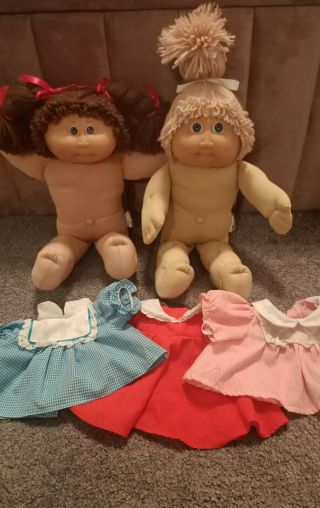 Jesmar Cabbage Patch Dolls Vintage Made In Spain