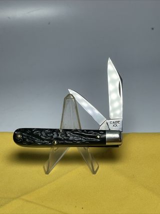 Vintage Case Xx Knife 1940/1964 6202 1/2 - Very Pretty Rough Black Handle