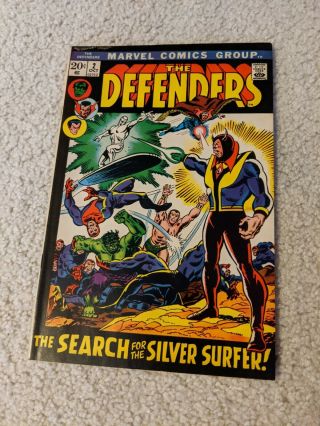 Marvel Comics The Defenders 2 Silver Surfer Joins 1972