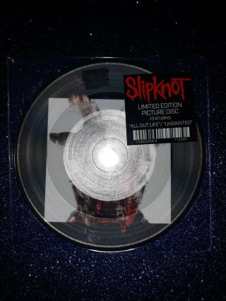 Slipknot - All Out Life / Unsainted Picture Disc Vinyl 2019 45rpm 7 Inch
