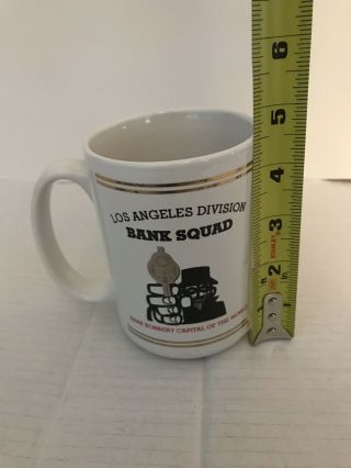 Fbi Los Angeles Bank Squad Coffee Mug Cup