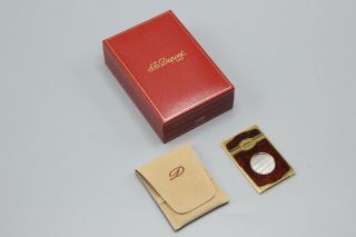 Vintage S.  T.  Dupont " Maduro " Lacque De Chine Cigar Cutter W/box France