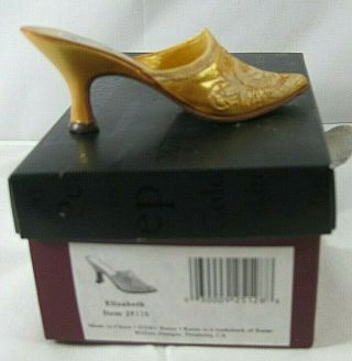 Just The Right Shoe Elizabeth 2001 By Raine Willitts Designs W/box