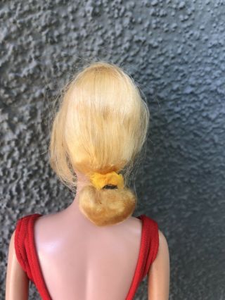 Vintage Swirl Ponytail Barbie Paint,  ribbon No Green Hair Set 4