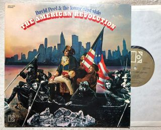 David Peel The Lower East Side ‎the American Revolution Vinyl 1970 Eks 74069