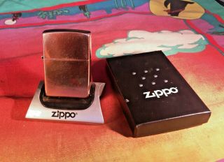Zippo 2003 " D " Stamped " Copper " Lighter,  X (