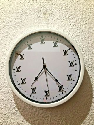 Louis Vuitton Showroom Dealer Display Wall Clock