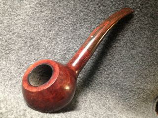 Minty Dunhill 1997 Chestnut Diplomat Shape,  Large Group 5 With A Cumberland Stem