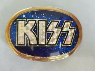 Kiss 1978 Vintage Belt Buckle.  Pacifica Mfg