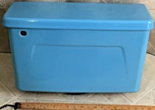 Vintage Kohler?1977/78 Light Blue Toilet Tank & Lid 0962 Kb 4556/ Kb 4526