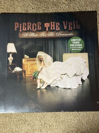 Pierce The Veil A Flair For The Dramatic Lp Limited Pink Cream Haze Color Vinyl