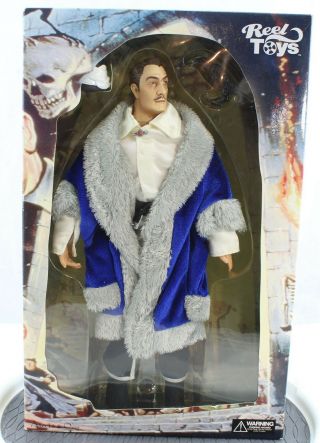 2002 Neca Reel Toys Vincent Price The Raven 12 " Horror Action Figure 1:6 Scale