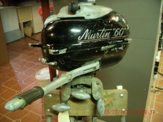 1948 Martin 60 7.  2 Hp Antique Vintage Fresh Water Outboard Motor