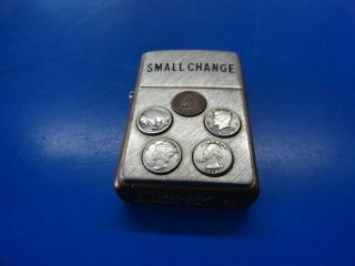 Small Change Copper Zippo Lighter 2003