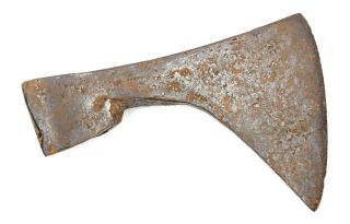 Ancient Rare Authentic Viking Medieval Execution Iron Battle Axe 12 - 14th Ad