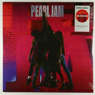 Pearl Jam - Ten Lp - Epic Purple Wax Reissue