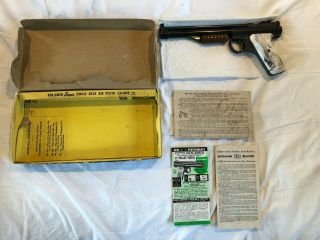Vintage Benjamin Franklin Pellet Pistol,  Model 132, .  22 Cal,