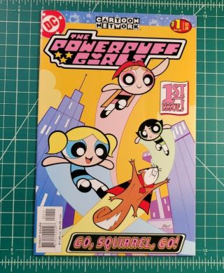 Powerpuff Girls 1 (2000) Cartoon Network Dc Comics Vol.  1 First Print