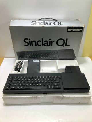 Sinclair Ql Professional Business Computer System Vintage 5