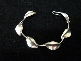 Vintage Bent Knudsen Sterling Silver Bracelet.  Model Reference 15.