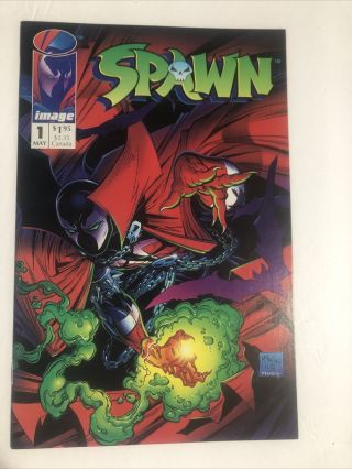 Spawn 1 Image Comics First Printing Nrmt - 1992 Mcfarlane -