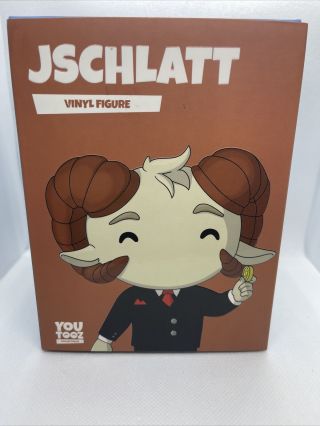 Youtooz Limited Edition Jschlatt 33 Vinyl Figure With Code And Box