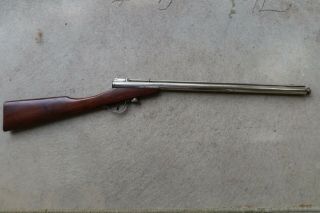 Vintage Benjamin Air Rifle & Mfg Co Model F Chrome Pellet Gun Made In St.  Louis