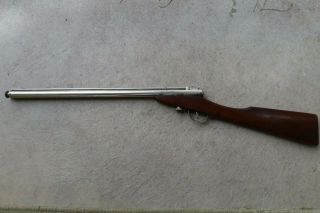 Vintage Benjamin Air Rifle & MFG CO Model F CHROME Pellet Gun Made in ST.  Louis 2
