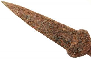 Ancient Rare Viking Scythian Roman Savage Style Iron Battle Short Sword 2 - 4th AD 6