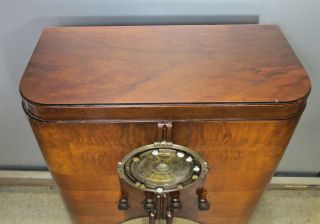Antique Grunow vintage console tube radio restored and 6