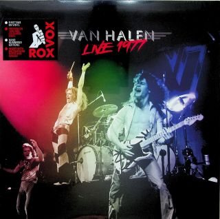 Van Halen - Live In 1977 Limited Red Coloured Vinyl Lp (2021) Hard Rock