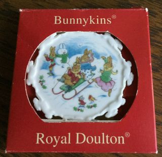 Bunnykins Royal Doulton Christmas Ornament